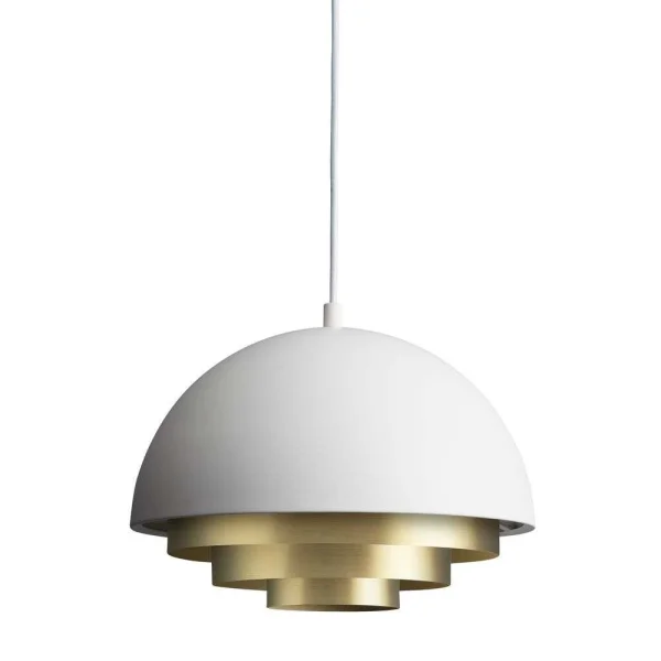 Warm Nordic - Milieu Colour Mini Suspension White/Brass