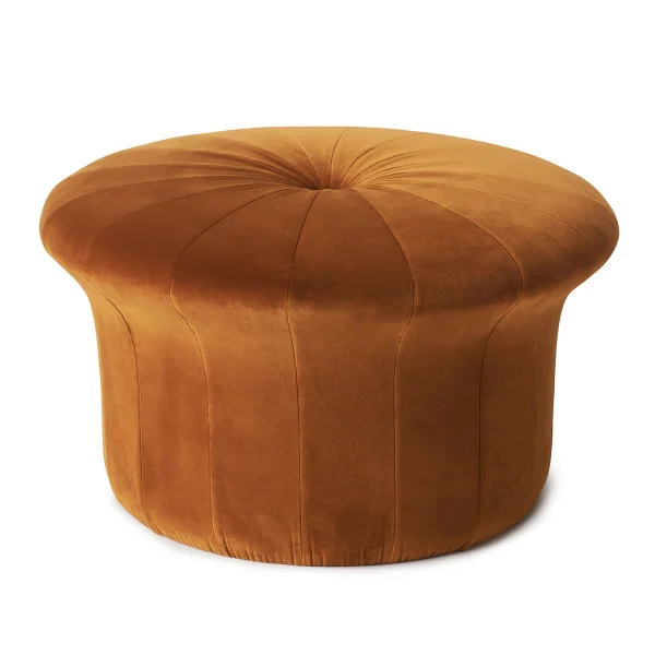 Warm Nordic Pouf Grace Ritz Amber