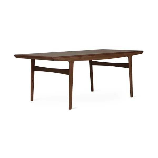 Warm Nordic Table à manger Evermore avec 2 rallonges de 45 cm chacune Oiled walnut, 190 cm