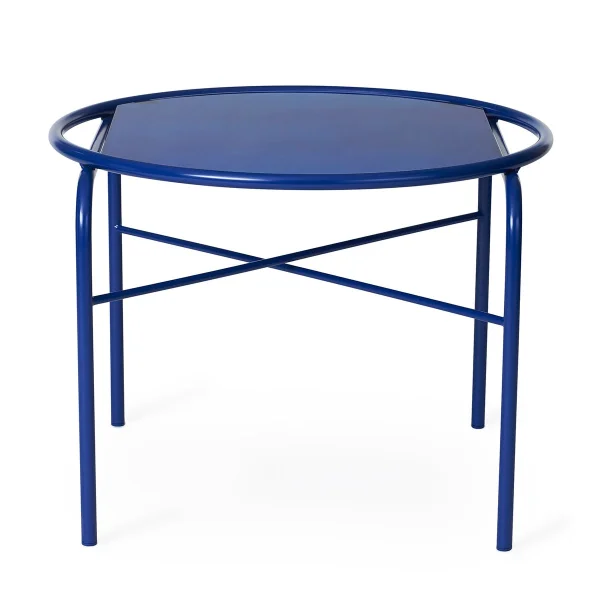 Warm Nordic Table basse Secant Ø60 cm Cobalt blue