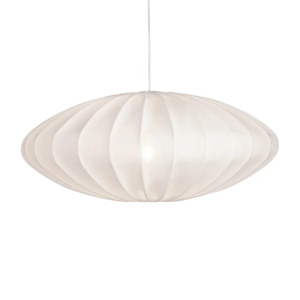 Watt & Veke Abat-jour Ellipse 65 cm lin Blanc