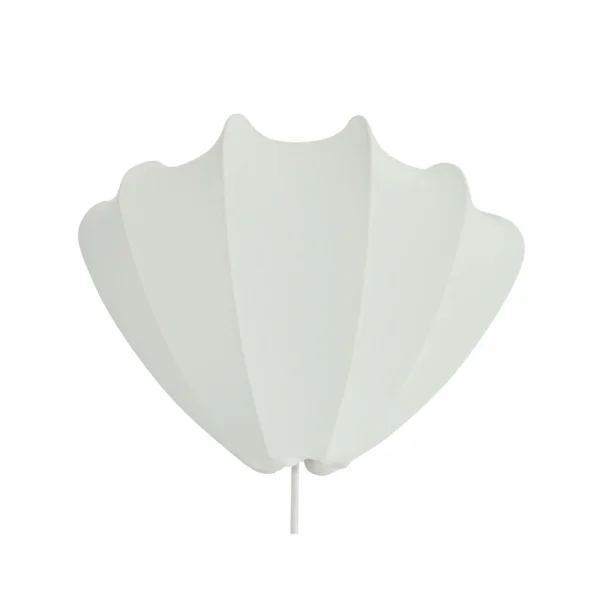 Watt & Veke - Applique murale Anna, coton, blanc, Ø 45 cm