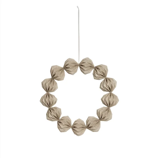 Watt & Veke Couronne Linn Ø40 cm Natural