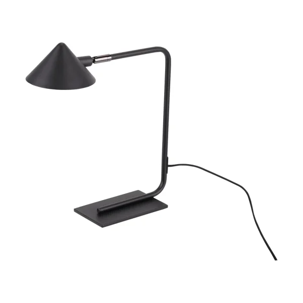 Watt & Veke Lampe de table Kuro Black, Ø14x40 cm