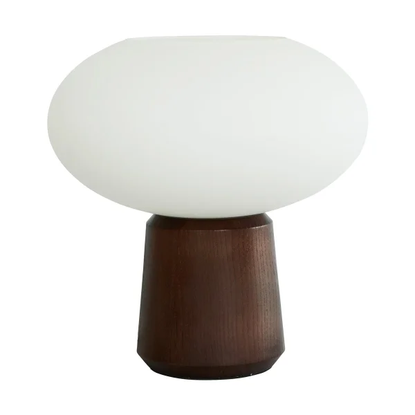 Watt & Veke Lampe de table Olivia Ø25,5 cm Cendre foncé