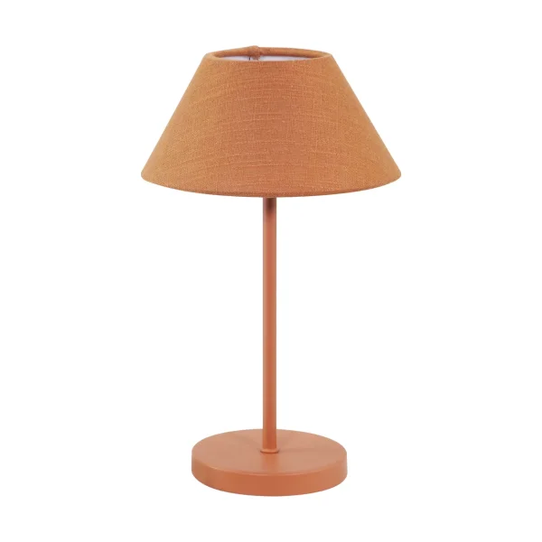 Watt & Veke Lampe de table portable Teya Terracotta, Ø15x26 cm