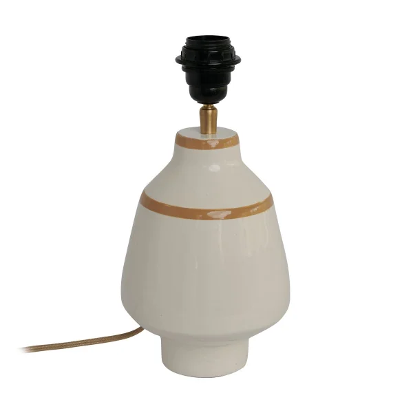 Watt & Veke Pied pour lampe Becky Ø15x30 cm White-mustard