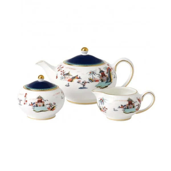 Wedgwood Ensemble à thé Wonderlust 3 pièces 3 pièces