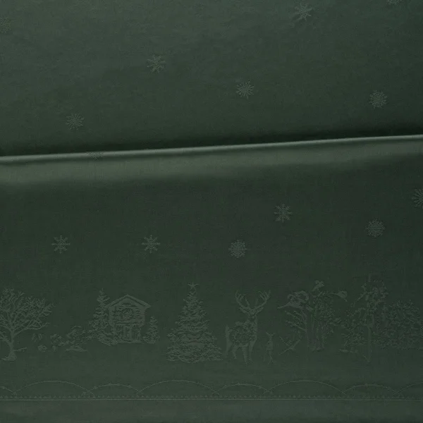 Wik & Walsøe Nappe Julemorgen Vert, 140x240 cm