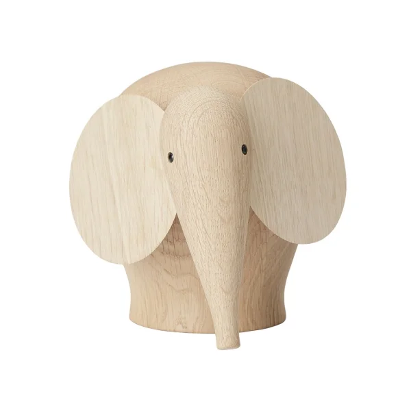 Woud Eléphant en bois Nunu moyen