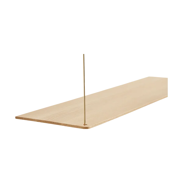 Woud Étagère d'appoint Stedge 80 cm Chêne