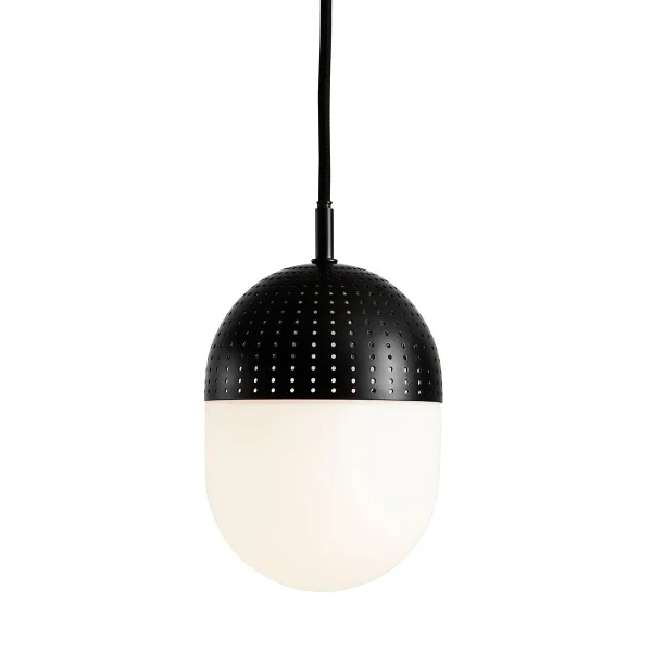 Woud Lampe à suspension Dot moyenne noir