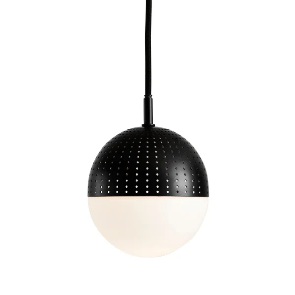 Woud Lampe à suspension Dot petite noir