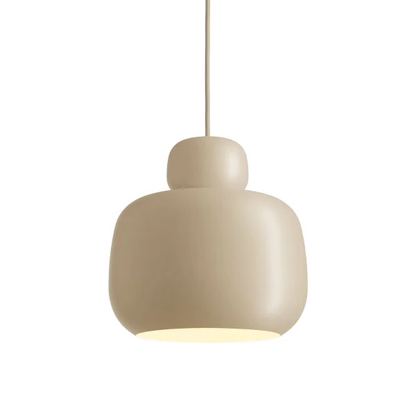 Woud Lampe à suspension Stone large Beige