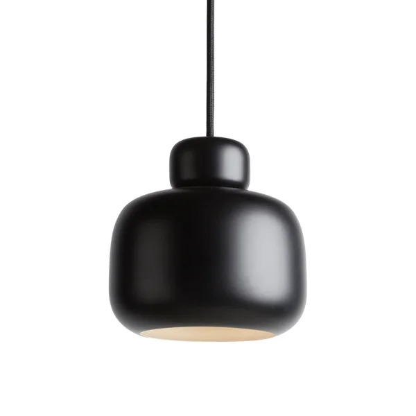 Woud Lampe à suspension Stone large Black