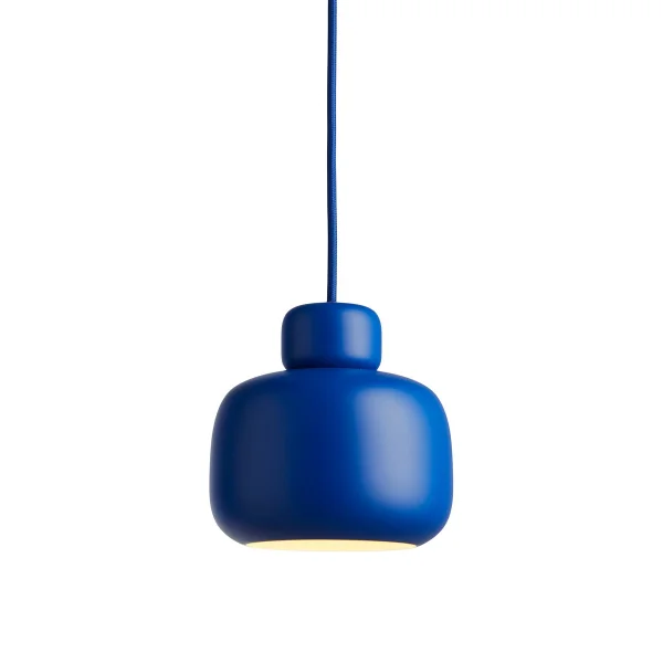 Woud Lampe à suspension Stone small Cobalt blue