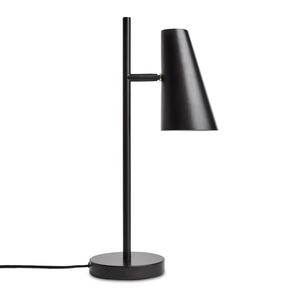 Woud Lampe de table Cono Noir