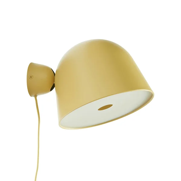 Woud Lampe murale Kuppi 2.0 Jaune moutarde