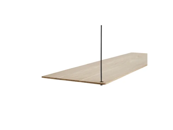 Woud - Stedge Add-on Etagère L60 Matt White Oak