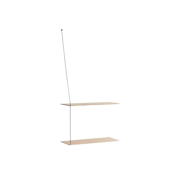 Woud - Stedge Etagère L60 Matt White Oak