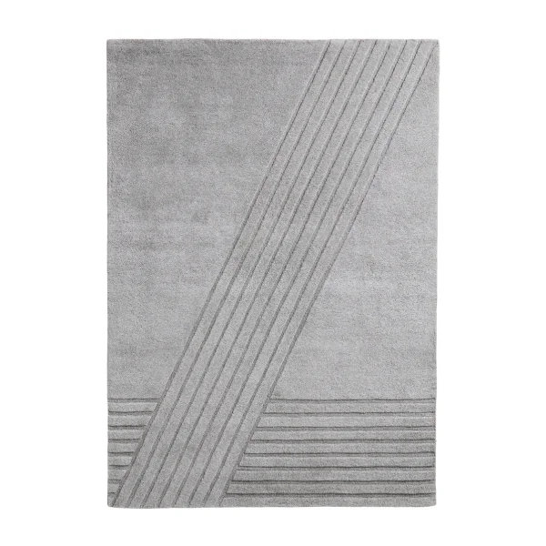 Woud Tapis Kyoto gris 170x240 cm