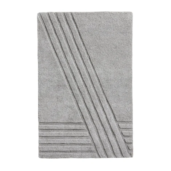 Woud Tapis Kyoto gris 90x140 cm