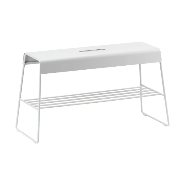 Zone Denmark Banc avec étagère A-bench outdoor 45 cm Soft Grey