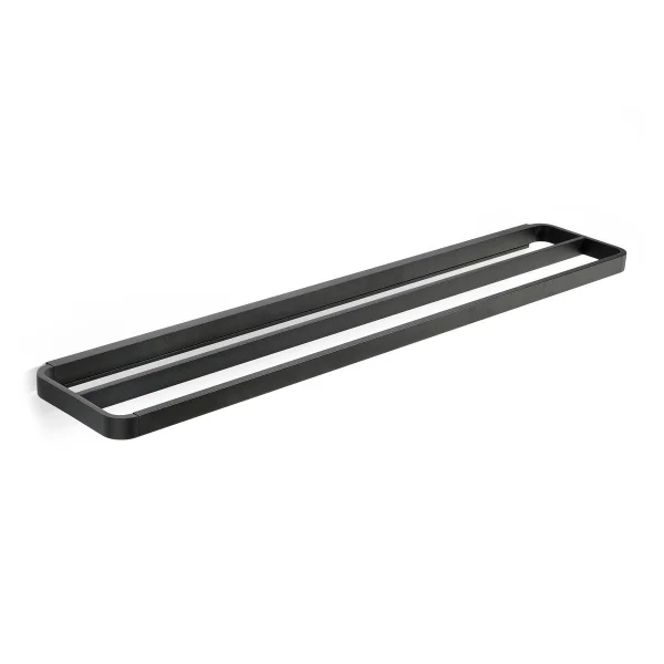 Zone Denmark Porte-serviette double RIM 12x70 cm Black