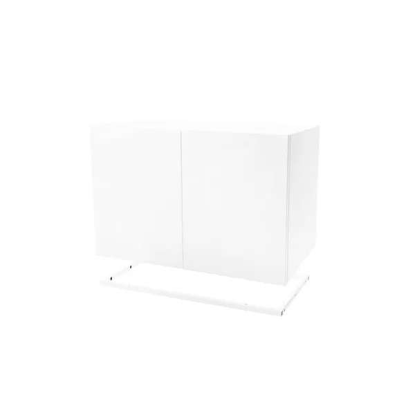 Zweed Placard module Molto 560 blanc, cadre en métal blanc incl.