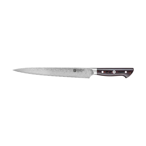 Zwilling Couteau à filets Zwilling Tanrei 23 cm Damassé noir