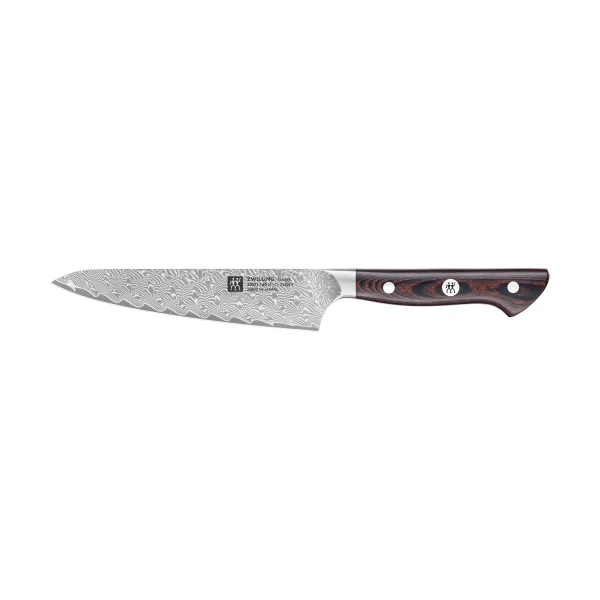 Zwilling Couteau d'office Zwilling Tanrei 10 cm Damassé noir