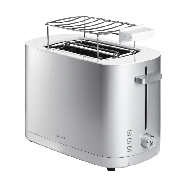 Zwilling Grille-pain Zwilling avec réchauffe-pain 2 fentes courtes Argent