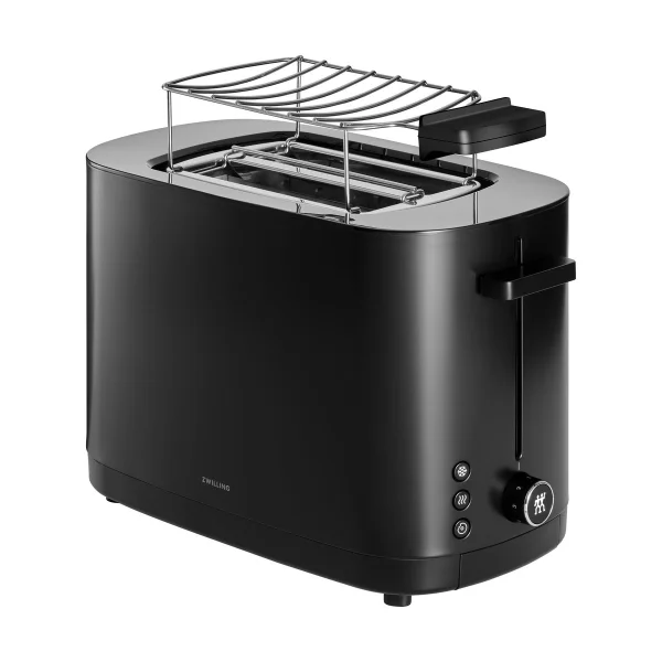 Zwilling Grille-pain Zwilling avec réchauffe-pain 2 fentes courtes Noir