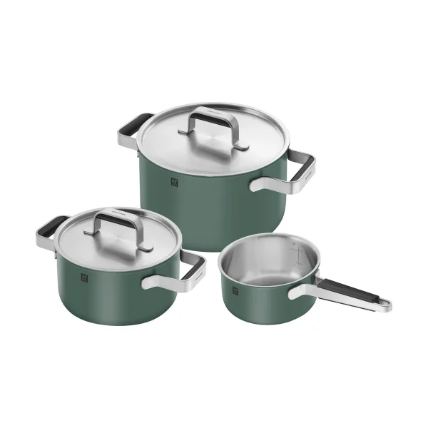 Zwilling Set de casseroles Zwilling Pure 5 pièces Vert