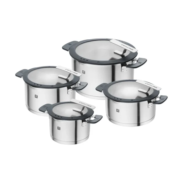 Zwilling Set de casseroles/grandes casseroles Zwilling Simplify 8 pièces Acier inoxydable
